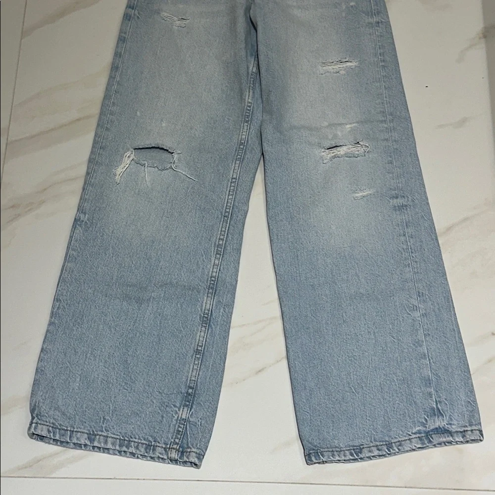 Zara Light Blue Denim Jeans